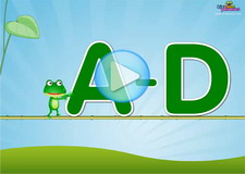 A-D Letter Sounds Phonics Video