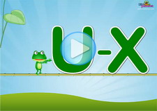 U-X Letter Sounds Phonics Video