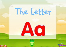 Letter Aa video