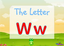 Letter Ww video