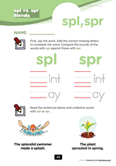  spr, spl trigraphs