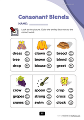 reviewing consonant blend