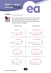 vowel digraph ea