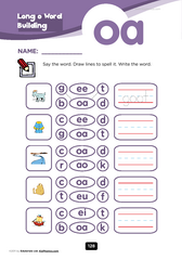 oa vowel digraph