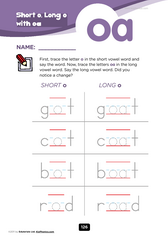 oa vowel digraph