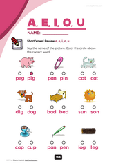 short vowels