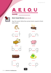 short vowels