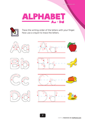 preschool alphabet worksheets