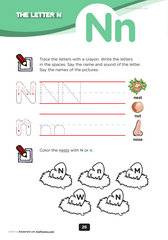 preschool alphabet worksheets