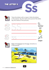preschool alphabet worksheets