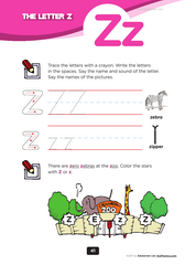 preschool alphabet worksheets