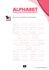 pre-k phonics worksheets.