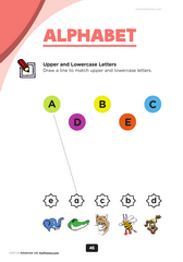 preschool alphabet worksheets