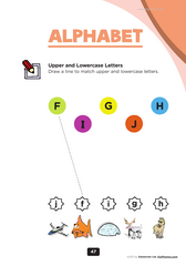 preschool alphabet worksheets