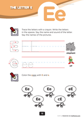 preschool alphabet worksheets