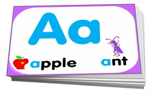 alphabet word cards