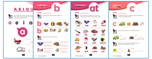 kindergarten phonics worksheets